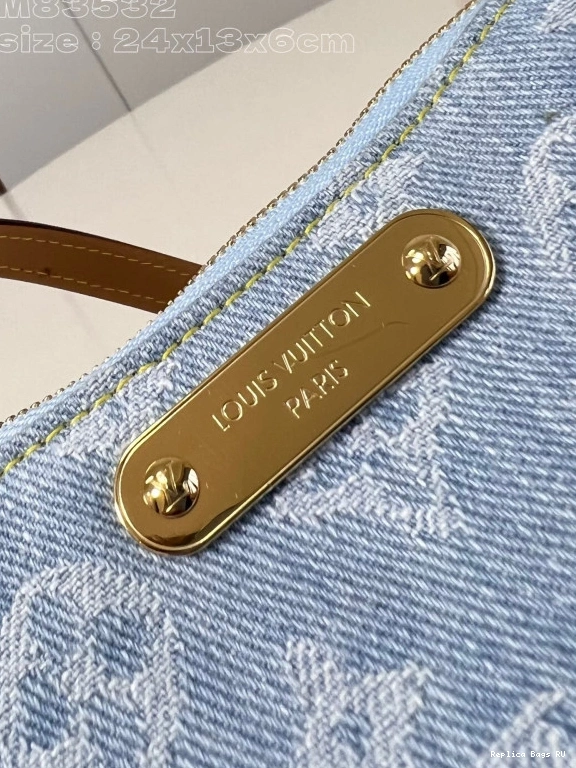 Cheap LOUIS VUITTON Liv double pochette -24.5*13.5*6.5CM 0713